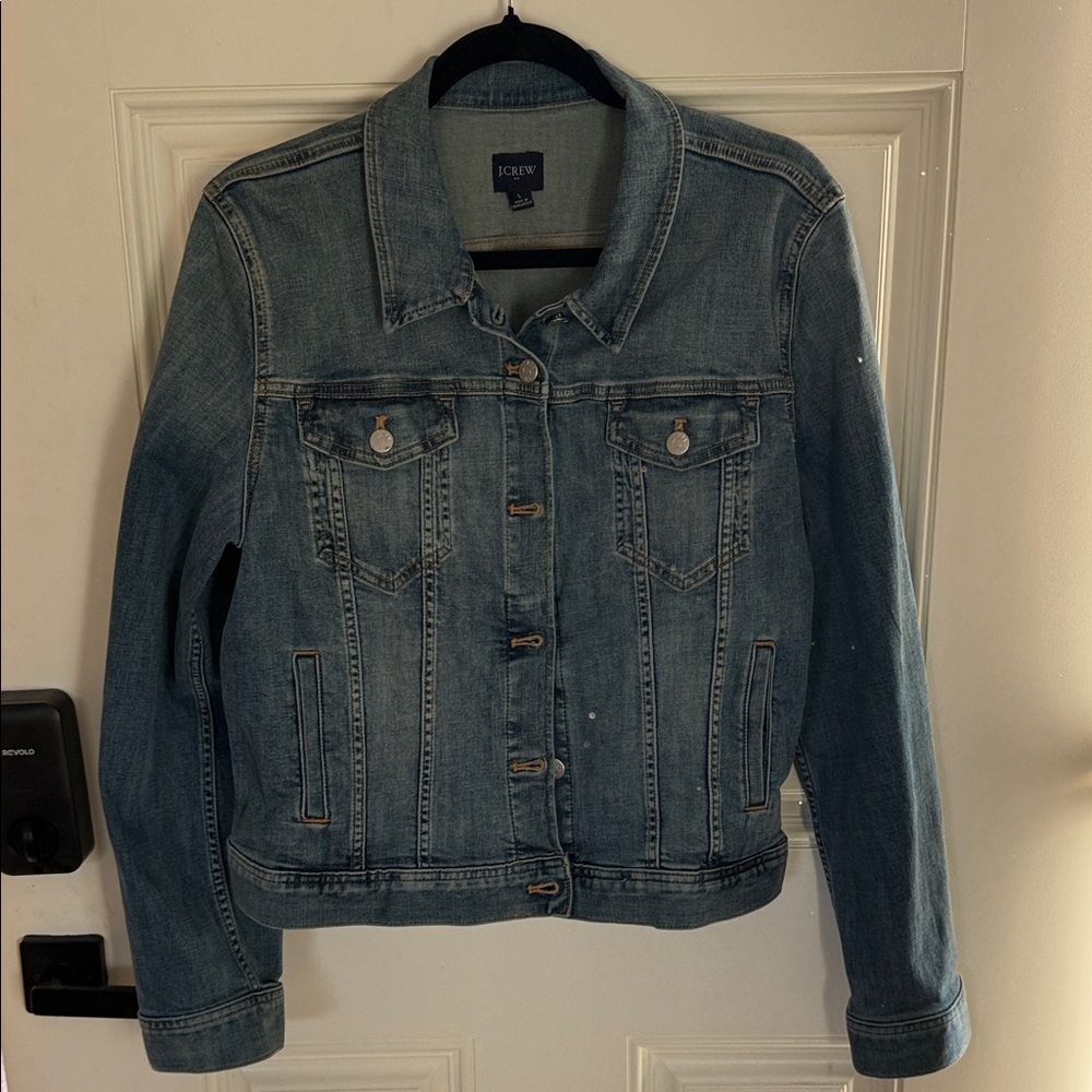 J. Crew Light Blue Denim Jean Jacket